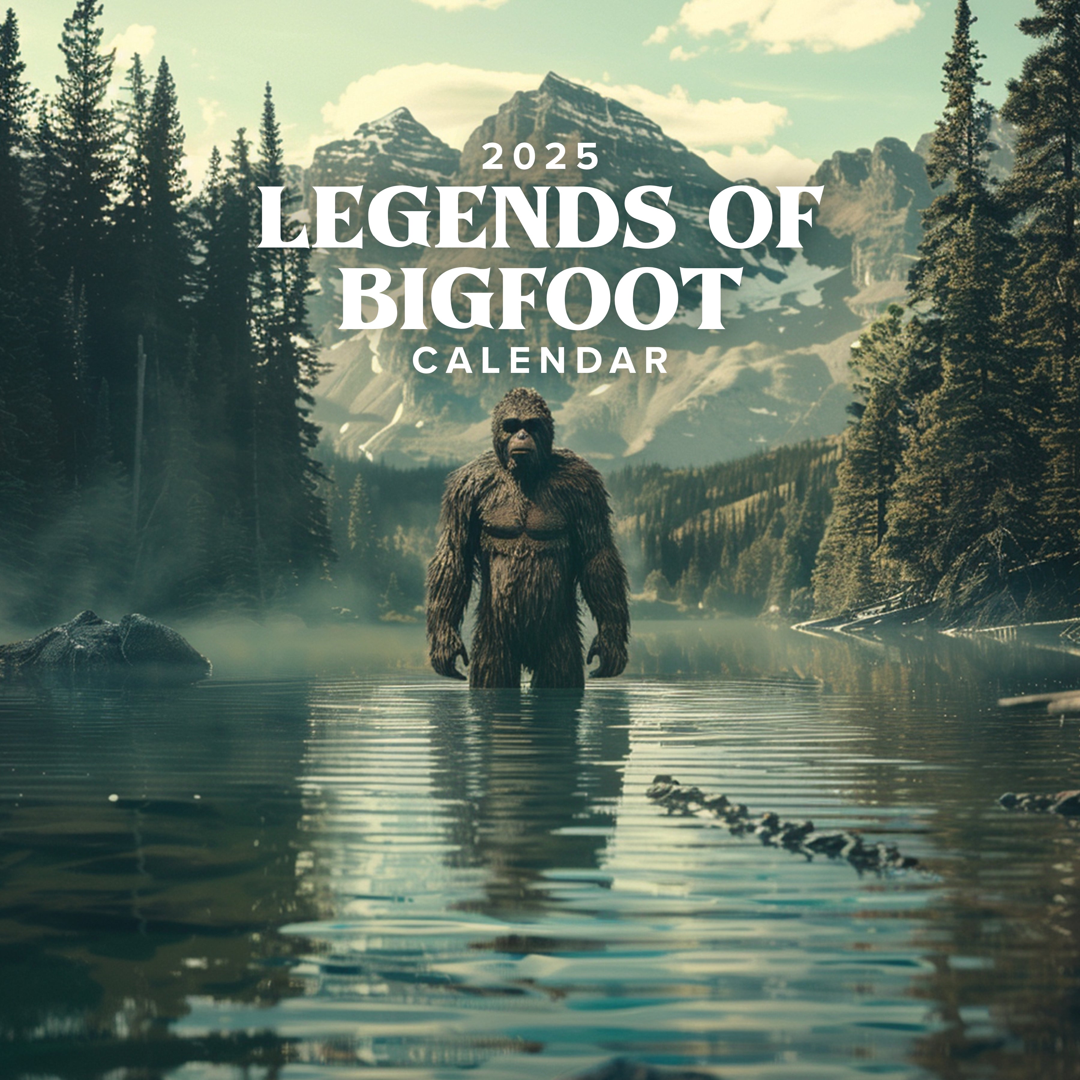 Bigfoot 2026 12" X 12" Wall Calendar