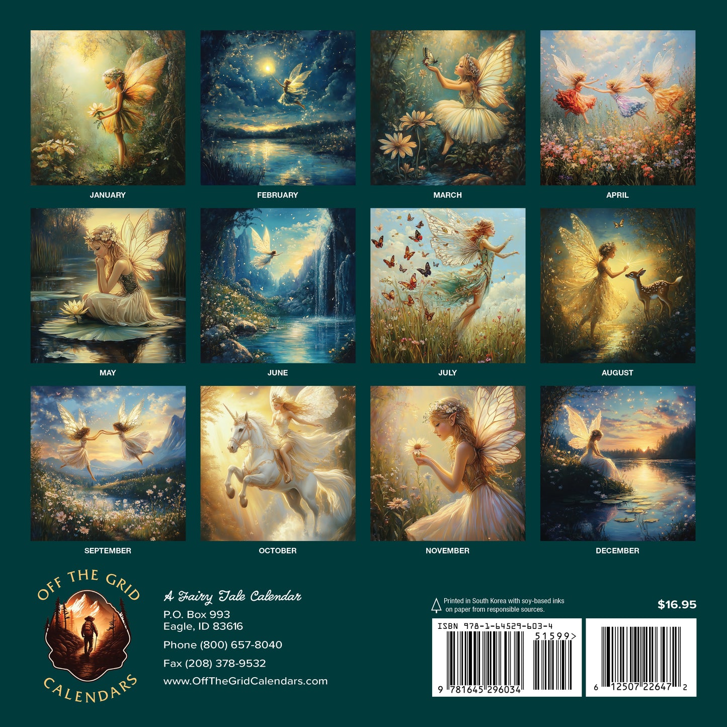 2026 A Fairy Tale Calendar