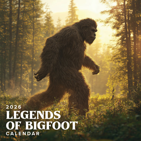 2026 Legends Of Bigfoot Calendar
