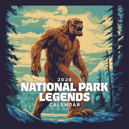 2026 National Parks Legends Calendar