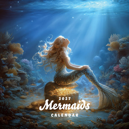 2027 Mermaids Calendar